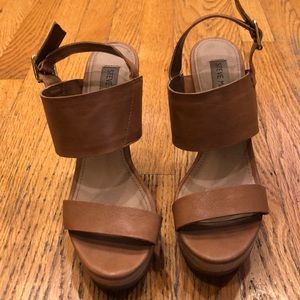 STEVEMADDEN - Platform Wedge Sandal